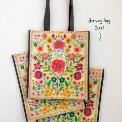 Natural Life XL Happy Bag, Set Of 3 - Grateful