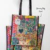 Natural Life XL Happy Bag, Set Of 3 - Chirp Patchwork -Natural Life Shop GBAGSET017 scaled