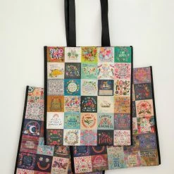 Natural Life XL Happy Bag, Set Of 3 - Chirps -Natural Life Shop GBAGSET027 google scaled