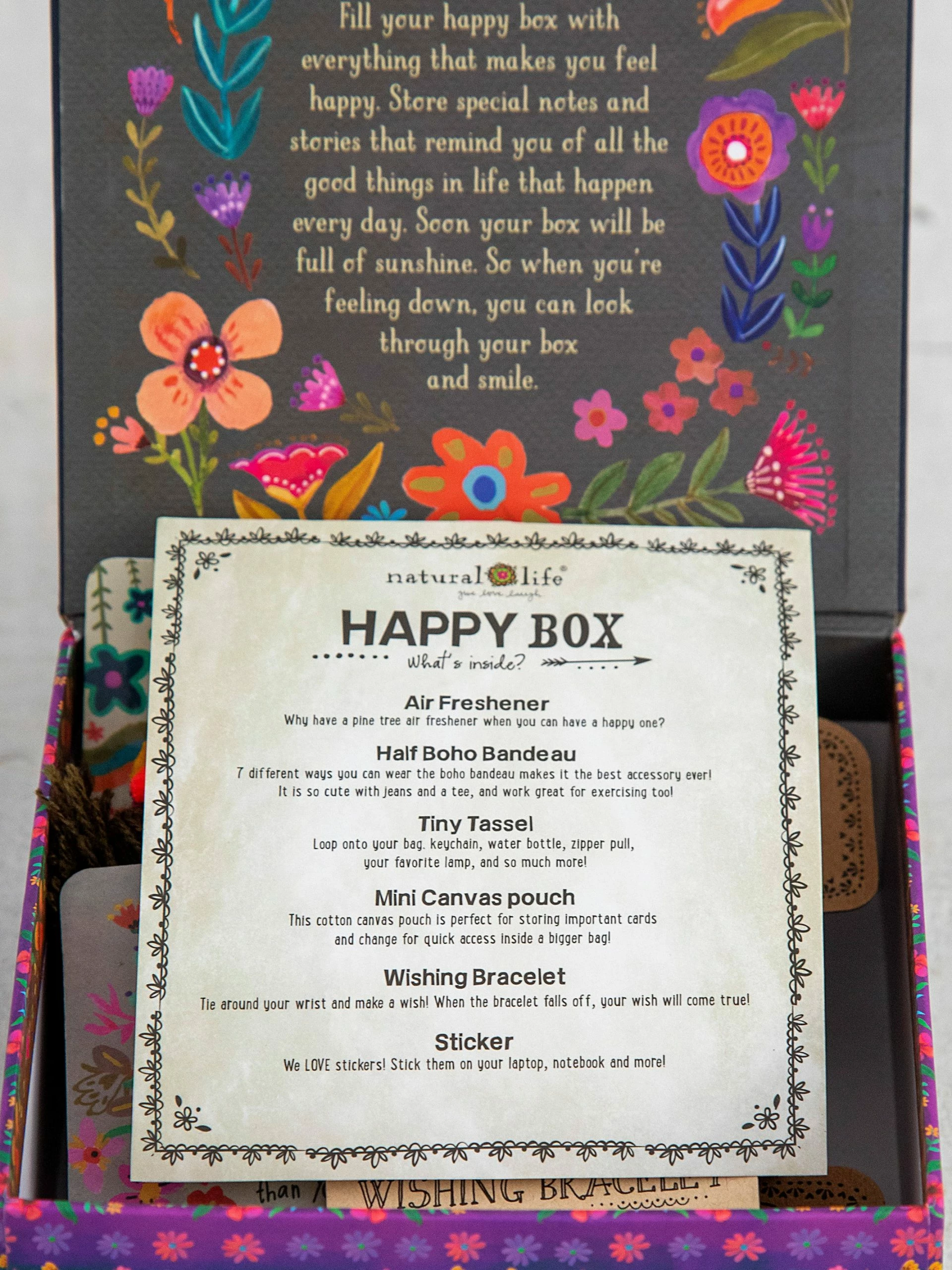 Natural Life Happy Box Gift Set - Always Remember 4 Natural Life Happy Box Gift Set - Always Remember - Image 3