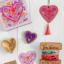 Natural Life Happy Box Gift Set - Folk Heart -Natural Life Shop HAPPYBOX029 3 scaled