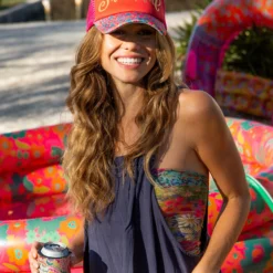 Natural Life Adjustable Trucker Hat - Sunshine -Natural Life Shop HAT000029 2 scaled