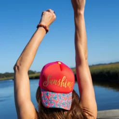 Natural Life Adjustable Trucker Hat - Sunshine