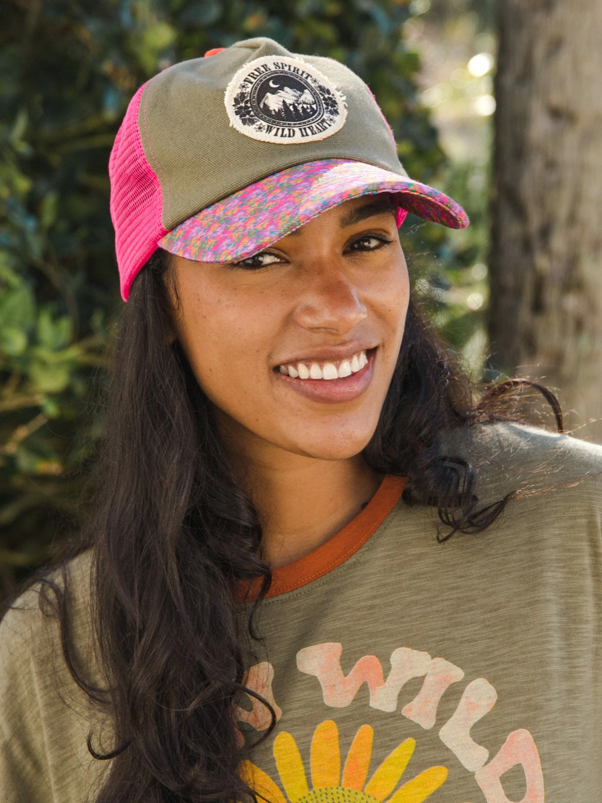 Natural Life Canvas Trucker Hat - Free Spirit 4 Natural Life Canvas Trucker Hat - Free Spirit - Image 2