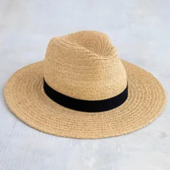 Natural Life Straw Panama Hat -Natural Life Shop HAT048 A1 scaled