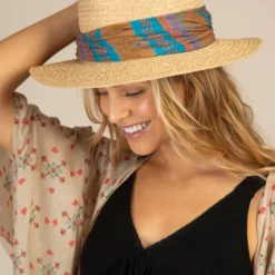 Natural Life Straw Panama Hat -Natural Life Shop HAT048 A3 scaled
