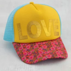 Natural Life Adjustable Trucker Hat - Love