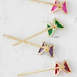 Natural Life Bobby Pins, Set Of 4 - Butterfly -Natural Life Shop HCL152 2 scaled