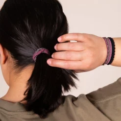 Natural Life Textured Hair Ties, Set Of 10 - Tan -Natural Life Shop HDBN494 2 scaled