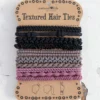 Natural Life Textured Hair Ties, Set Of 10 - Tan -Natural Life Shop HDBN494 scaled