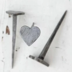 Natural Life Heart Nails, Large - Set Of 3