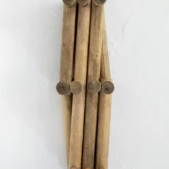 Natural Life Wooden Accordion Hook Rack - Mini -Natural Life Shop HOOK028 1 scaled