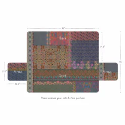 Natural Life Perfect Cozy Couch Cover - Vintage Patchwork -Natural Life Shop JAN22 Sofa Cover Patchwork web image dims scaled