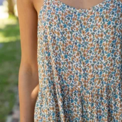 Natural Life Zoe Wide-Leg Jumpsuit - Cream Floral Border -Natural Life Shop JUMP315 A4 scaled