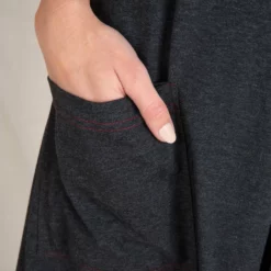 Natural Life Nomad Knit Jumpsuit - Charcoal -Natural Life Shop JUMP413 2 scaled