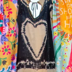 Natural Life Sayulita Kaftan - Black 10 Natural Life Sayulita Kaftan - Black -Natural Life Shop KFT025 new scaled