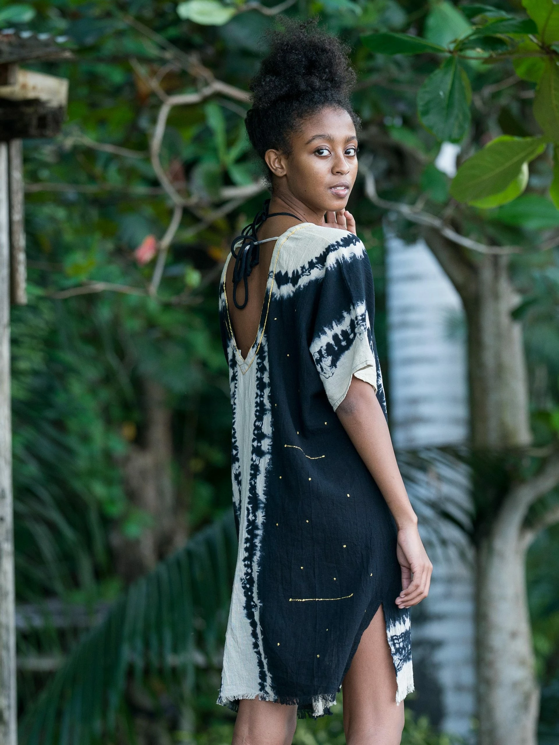 Natural Life Sayulita Kaftan - Black 7 Natural Life Sayulita Kaftan - Black - Image 5