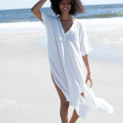 Natural Life Marrakesh Kaftan - White 9 Natural Life Marrakesh Kaftan - White -Natural Life Shop KFT028 A1 scaled