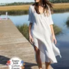 Natural Life Marrakesh Kaftan - White -Natural Life Shop KFT028 scaled