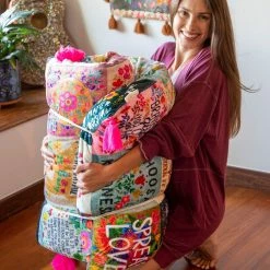 Natural Life Lounge Bed Roll - Chirp Art -Natural Life Shop LBED009 4 scaled