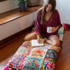 Natural Life Lounge Bed Roll - Chirp Art