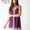 Natural Life Coco Cotton Gauze Cover-Up Dress - Purple Tie-Dye -Natural Life Shop LHDRS000935 scaled