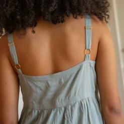 Natural Life Sidney Maxi Dress - Dusty Light Blue 11 Natural Life Sidney Maxi Dress - Dusty Light Blue -Natural Life Shop LHDRS1924 3 scaled
