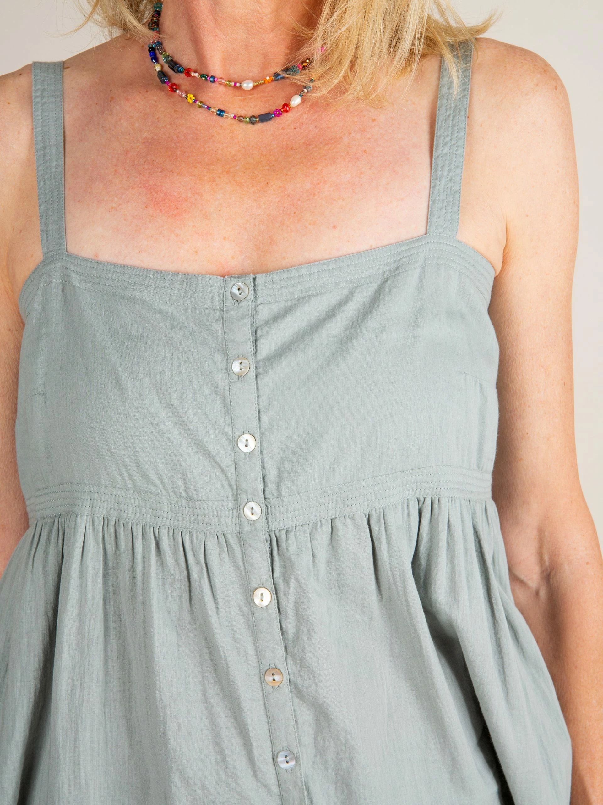 Natural Life Sidney Maxi Dress - Dusty Light Blue 8 Natural Life Sidney Maxi Dress - Dusty Light Blue - Image 6