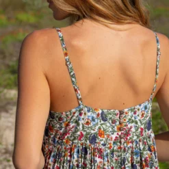 Natural Life Nina Maxi Dress - Multi Floral -Natural Life Shop LHDRS2059 3 scaled