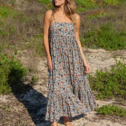 Natural Life Nina Maxi Dress - Multi Floral
