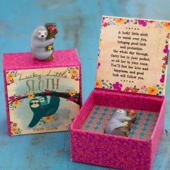 Natural Life Lucky Keepsake Charm - Sloth
