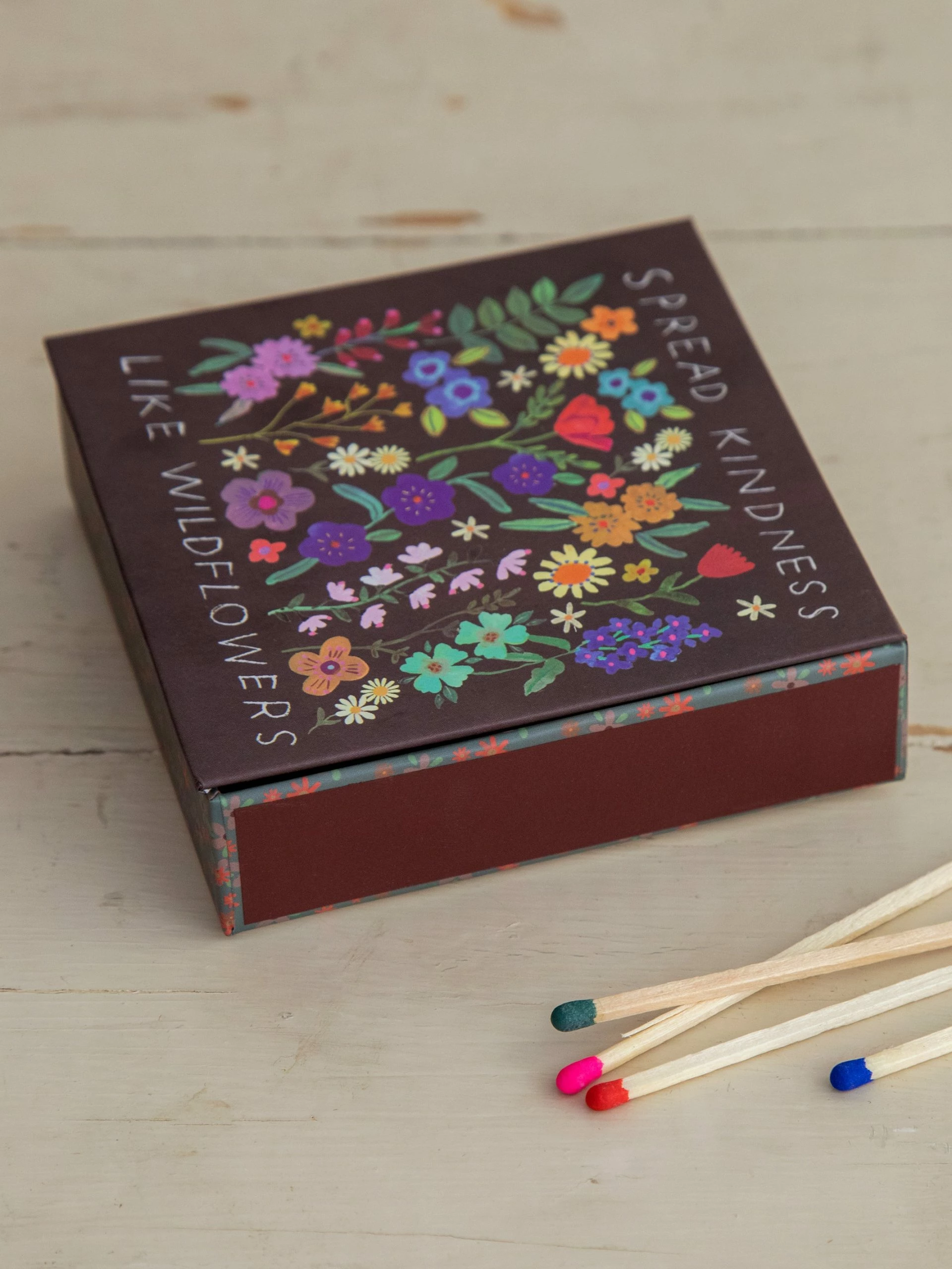 Natural Life Coffee Table Matches - Spread Kindness 5 Natural Life Coffee Table Matches - Spread Kindness - Image 3