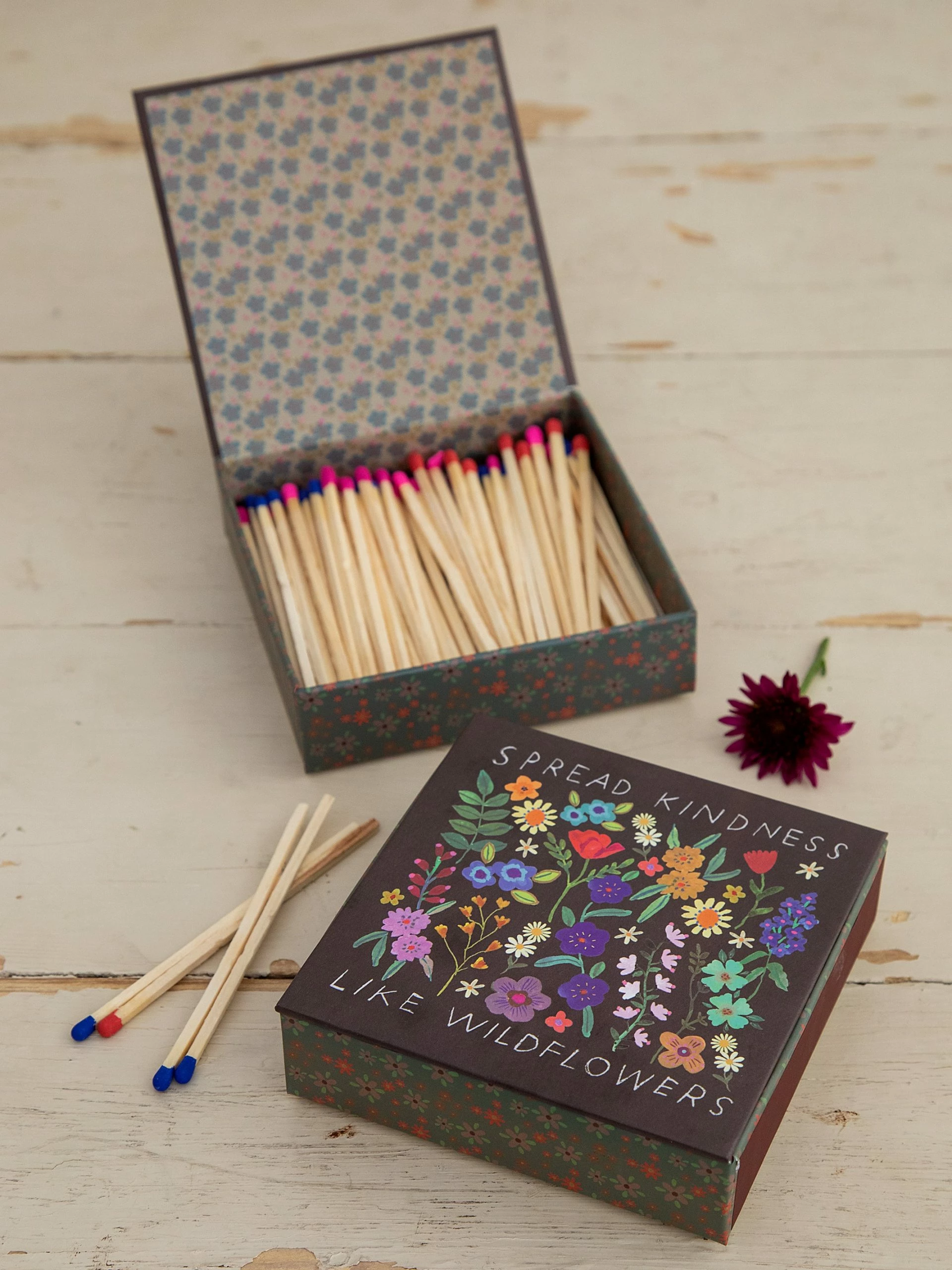 Natural Life Coffee Table Matches - Spread Kindness 4 Natural Life Coffee Table Matches - Spread Kindness - Image 2