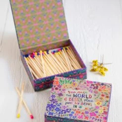 Natural Life Coffee Table Matches - You Make The World Better