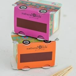 Natural Life Shaped Matchboxes, Set Of 2 - Van -Natural Life Shop MTCH022 4 scaled