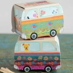 Natural Life Shaped Matchboxes, Set Of 2 - Van