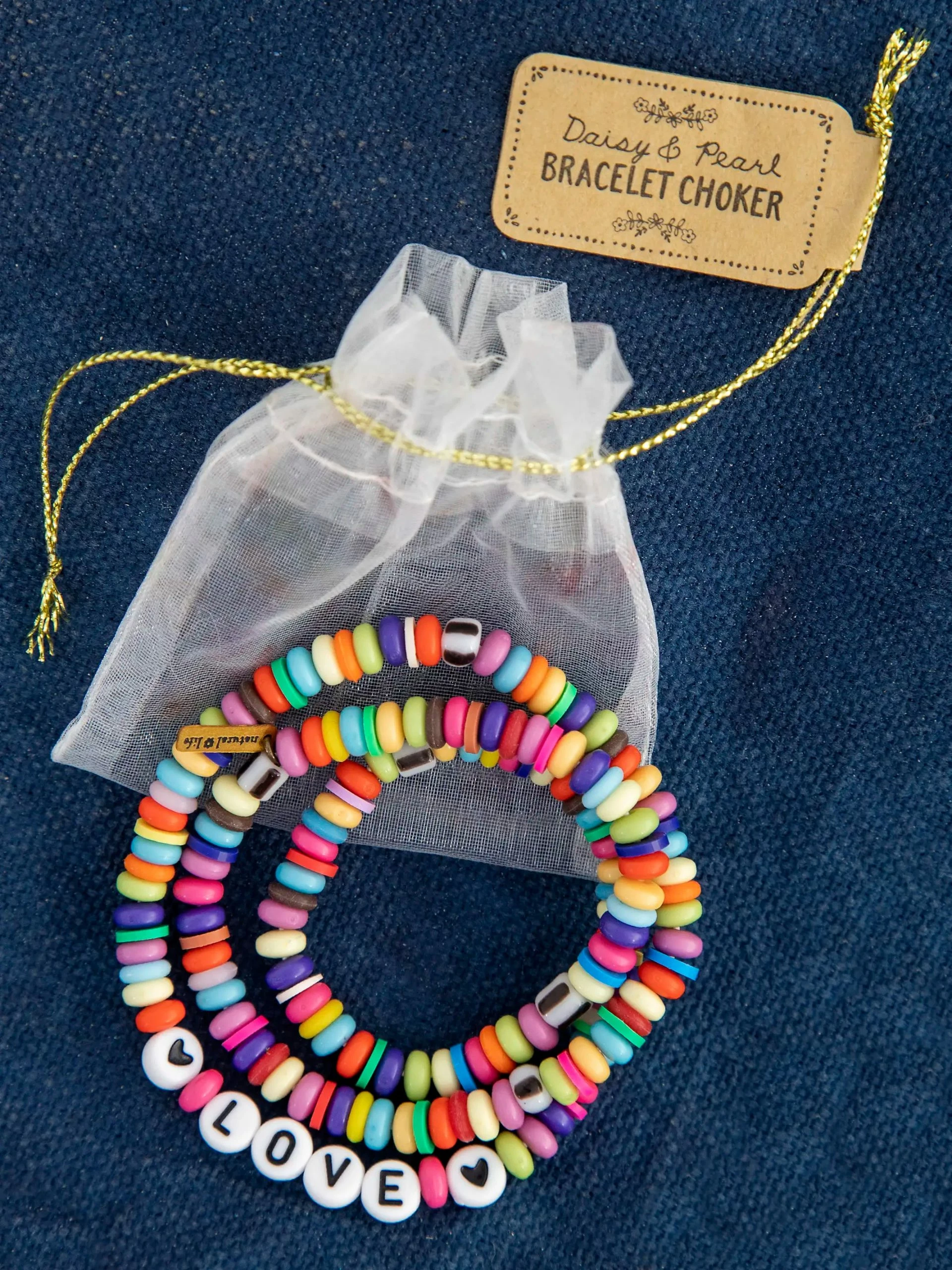 Natural Life Cara Wrap Bracelet Choker - Love 3 Natural Life Cara Wrap Bracelet Choker - Love