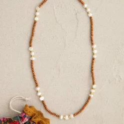 Natural Life Golden Eye Pearl Choker