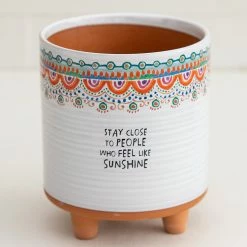 Natural Life Artisan Terracotta Indoor Planter, Medium - Stay Close 9 Natural Life Artisan Terracotta Indoor Planter, Medium - Stay Close -Natural Life Shop PLNT076 new scaled
