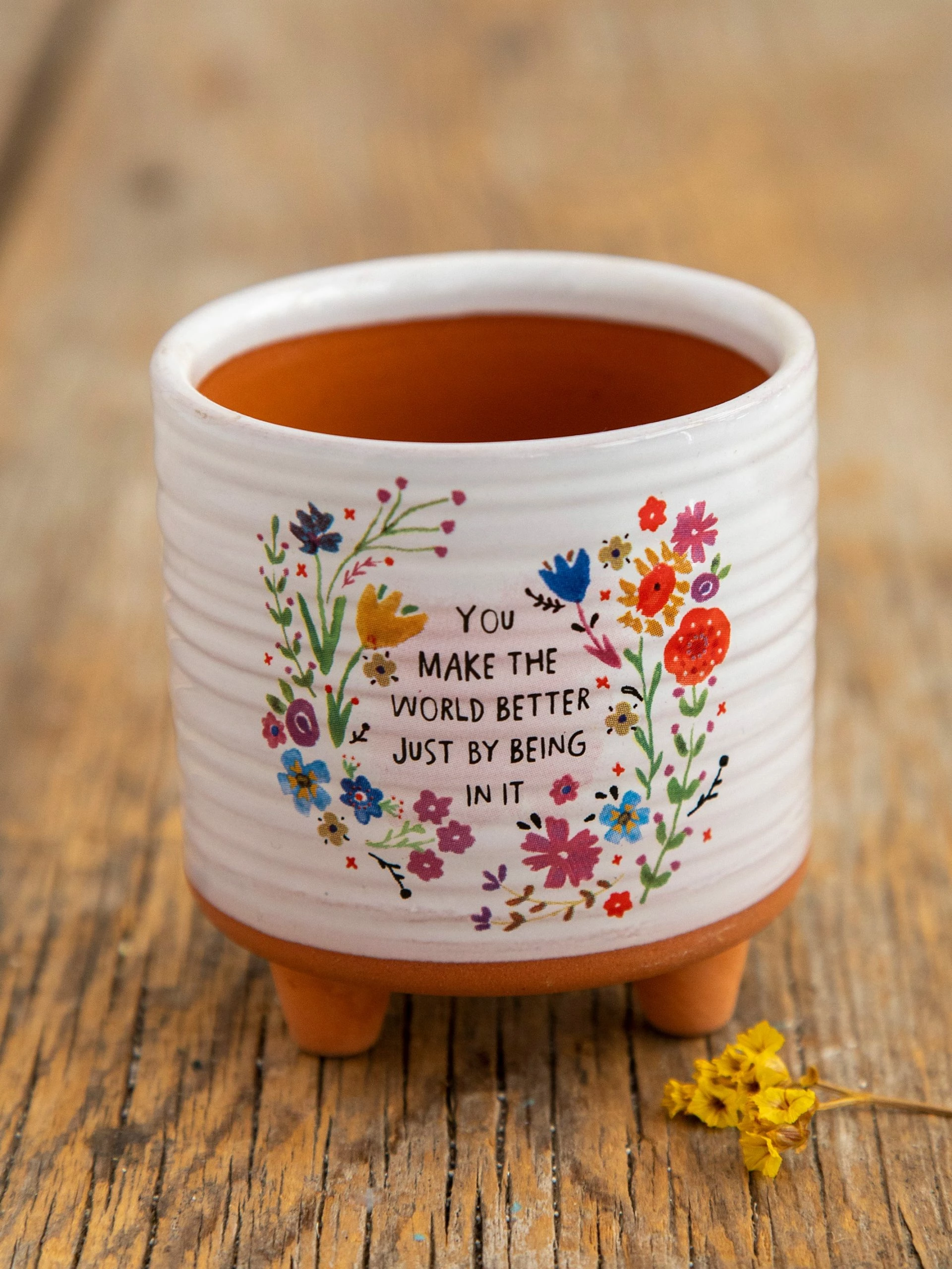 Natural Life Mini Artisan Planter - World Better 5 Natural Life Mini Artisan Planter - World Better - Image 3