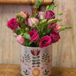 Natural Life Artisan Terracotta Indoor Planter, Medium - Folk Flower -Natural Life Shop PLNT089 A1 scaled