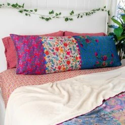 Natural Life Reversible Cozy Body Pillow Cover - Floral -Natural Life Shop PLW000054 5 scaled