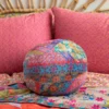 Natural Life Cozy Sphere Pillow - Folk Flower Patchwork 1 Natural Life Cozy Sphere Pillow - Folk Flower Patchwork -Natural Life Shop PLW000060 scaled