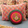 Natural Life Crochet Pillow - Peace Sign -Natural Life Shop PLW000061 3 scaled
