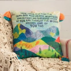 Natural Life Cozy Throw Pillow - How Cool -Natural Life Shop PLW227 2 scaled