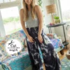 Natural Life Make A Move Knit Palazzo Pant - Midnight Tie-Dye -Natural Life Shop PNT238 scaled