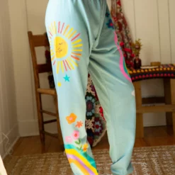 Natural Life Quinn Graphic Knit Jogger - Bay -Natural Life Shop PNT268 3 scaled