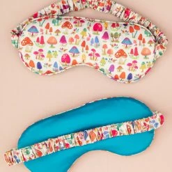 Natural Life Satin Sleep Mask - Mushroom