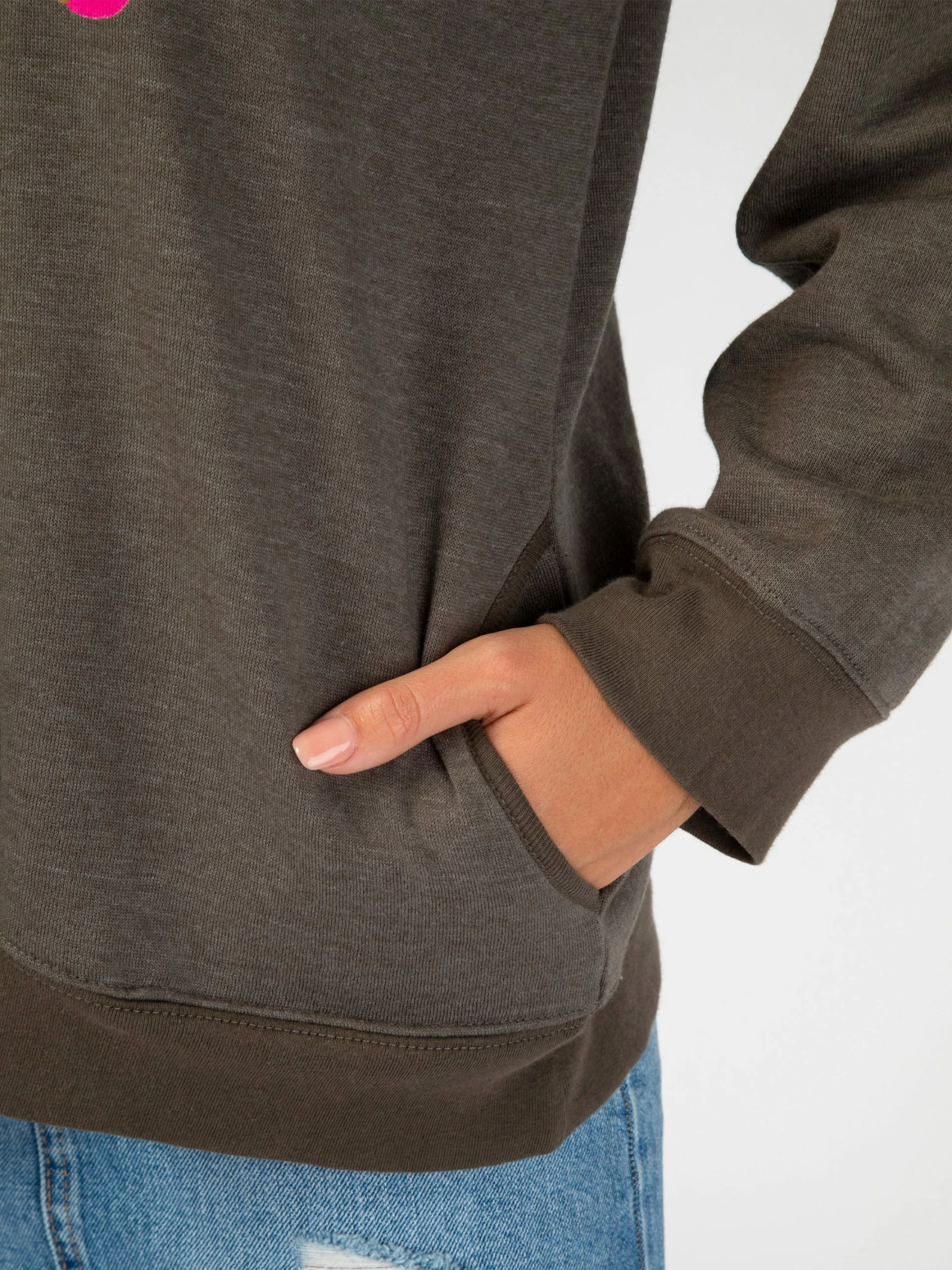 Natural Life Comfy Pocket Sweatshirt - Be Happy 7 Natural Life Comfy Pocket Sweatshirt - Be Happy - Image 5