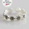 Natural Life Adjustable Toe Ring - Flower -Natural Life Shop RNG072 scaled